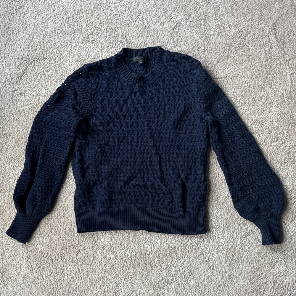 Women’s Navy J Crew Sweater
